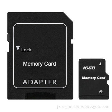 OEM MicroSD Memory Card with Adapter, 2, 4, 8, 16 and 32GB Capacities
